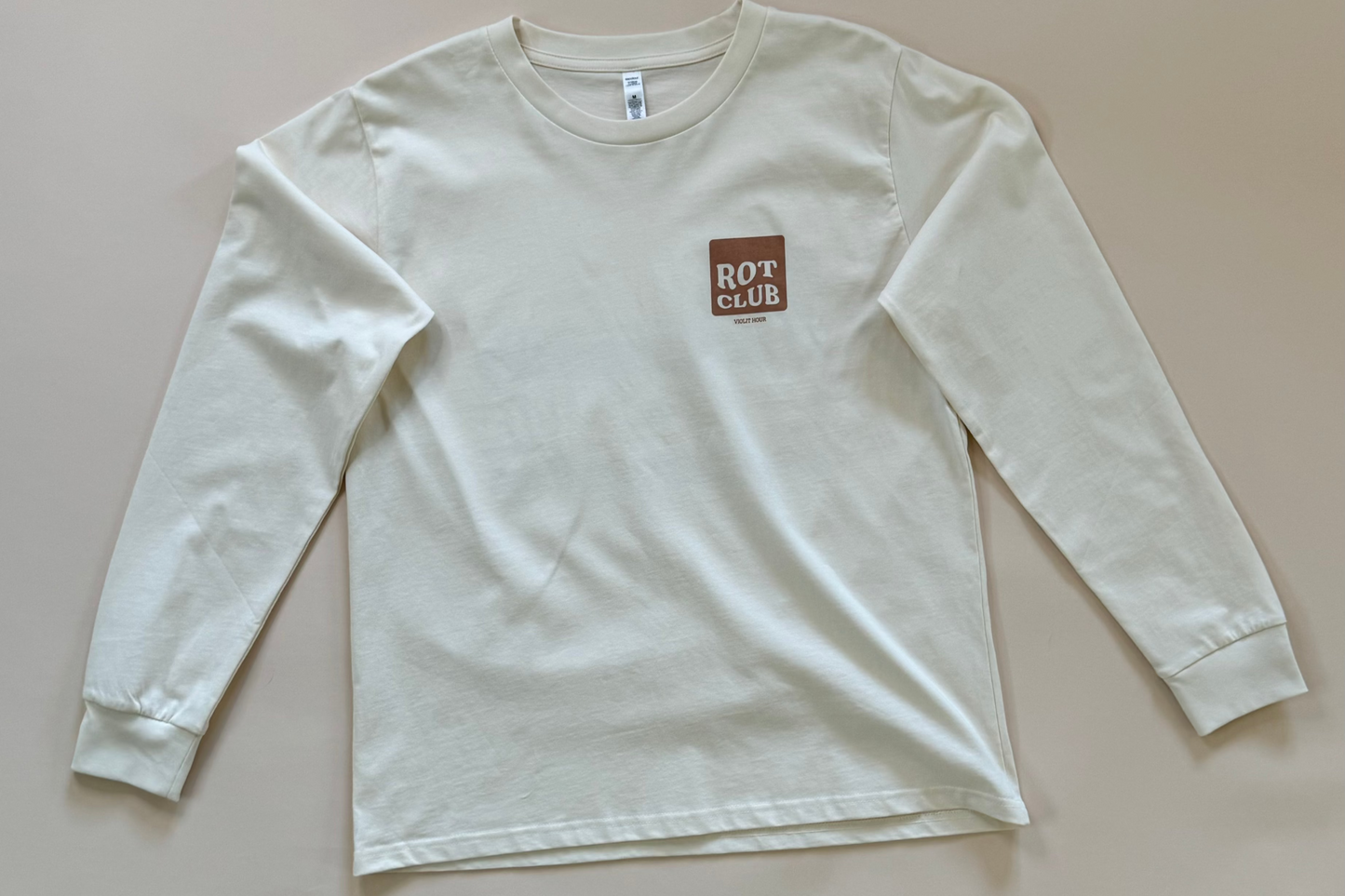 Rot Club Schedule Long Sleeve Boyfriend Tee