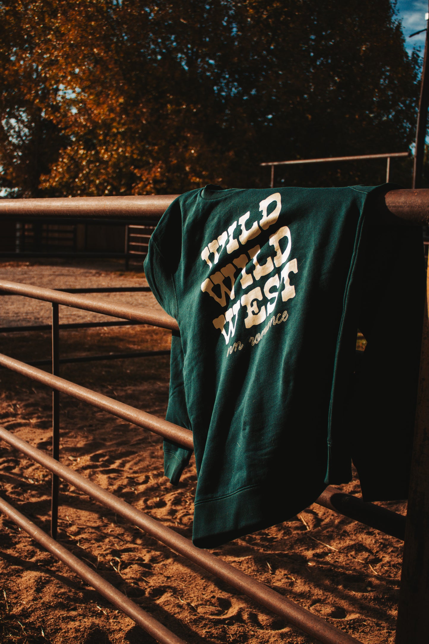 Wild Wild Western Romance Crewneck Sweatshirt