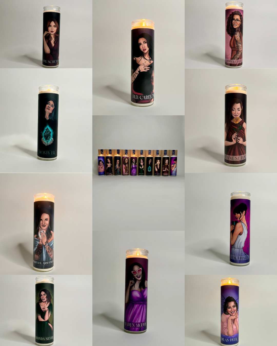 Miranda Silver | Patron Saints of Romance Candle Collection