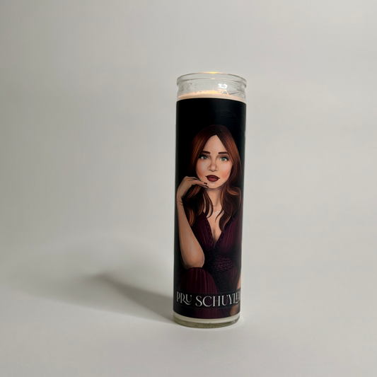 Pru Schuyler | Patron Saints of Romance Candle Collection