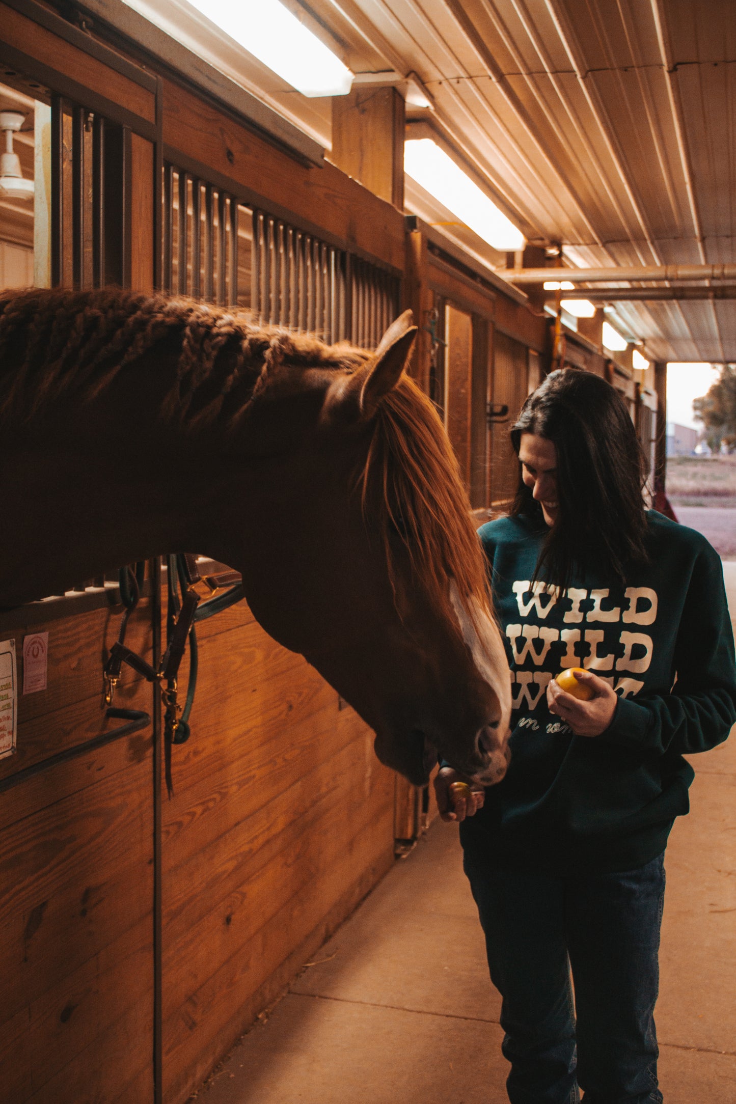 Wild Wild Western Romance Crewneck Sweatshirt