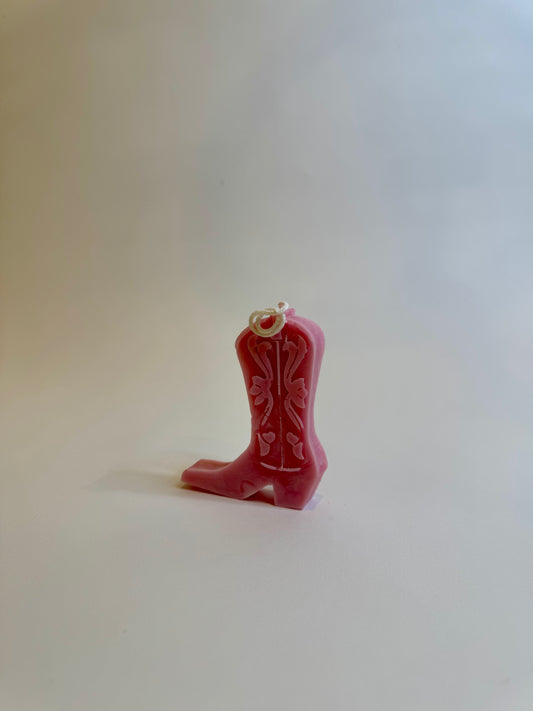 Mini Cowboy Boot Candle