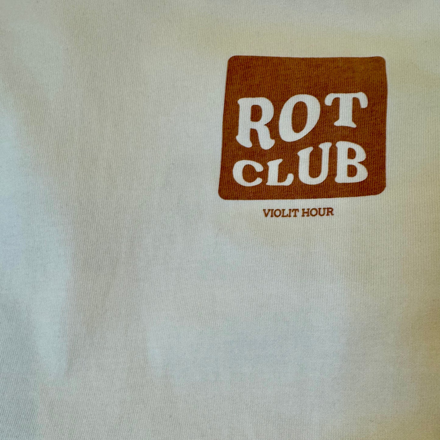 Rot Club Schedule Long Sleeve Boyfriend Tee