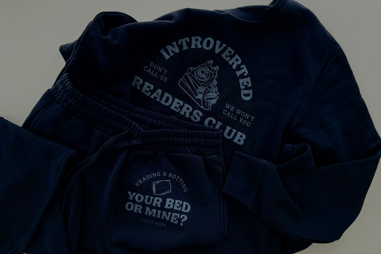 Your Bed or Mine? Relaxed Fit Sweatpants | Black Rot Club Edition