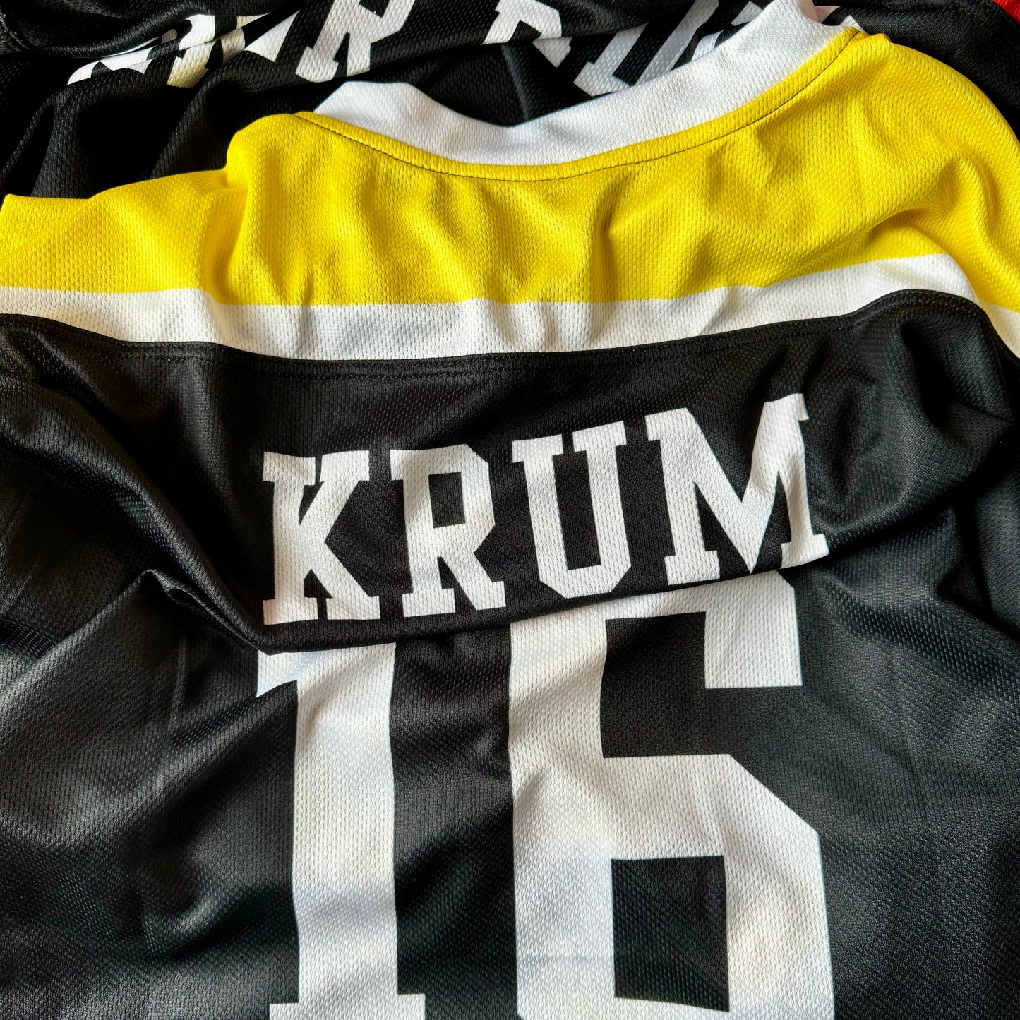 Kristen Granata x VH Special Edition Krum #16 Jersey City Goldfinches Hockey Jersey