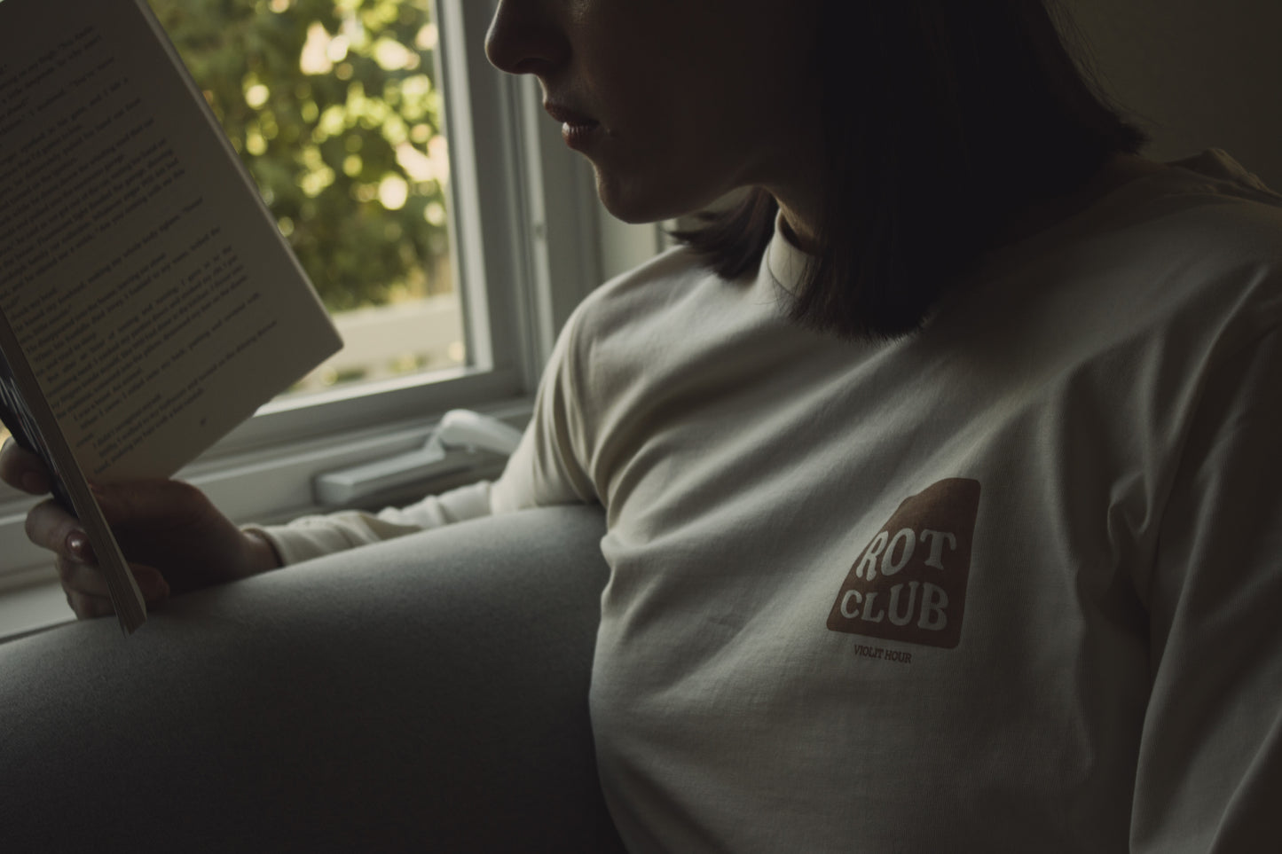 Rot Club Schedule Long Sleeve Boyfriend Tee