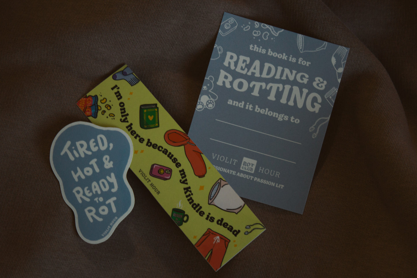 Reading & Rotting Book Plate